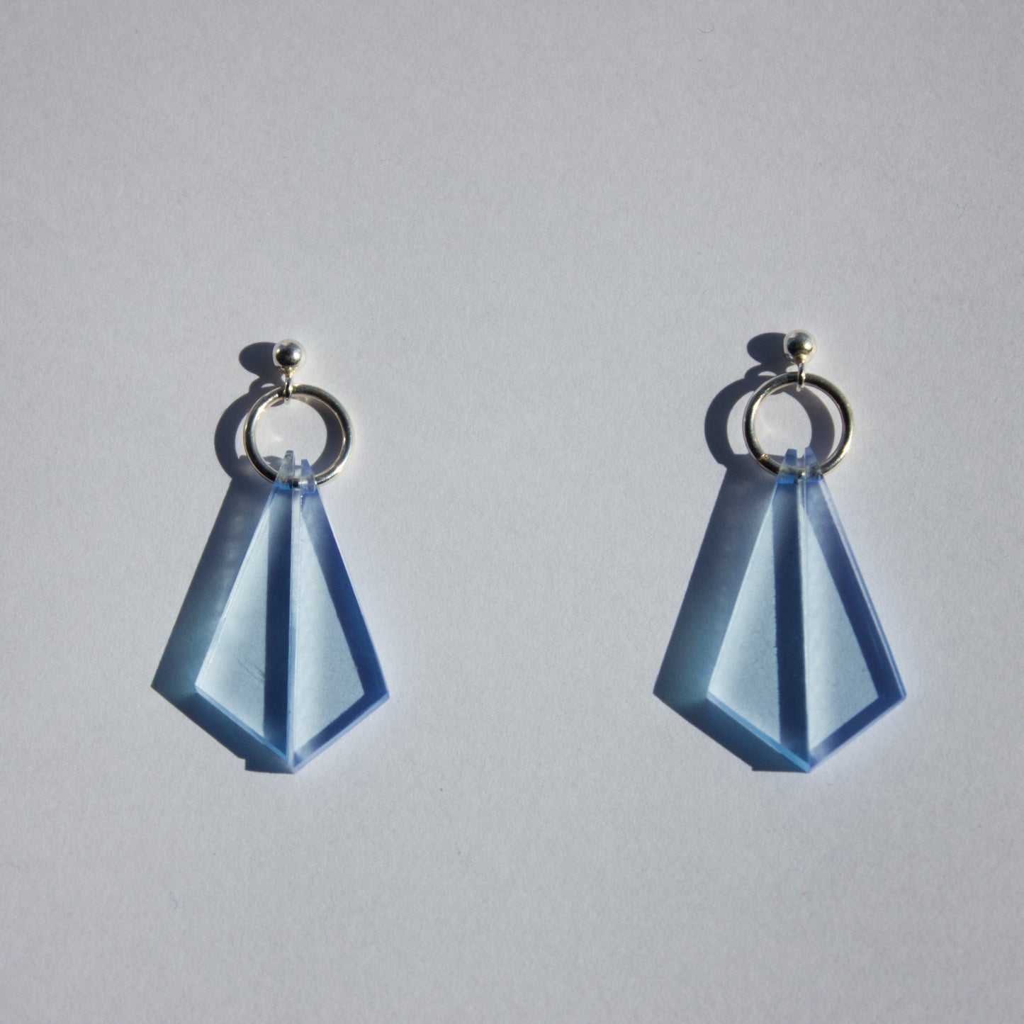Earrings - Kahuku - Light Blue